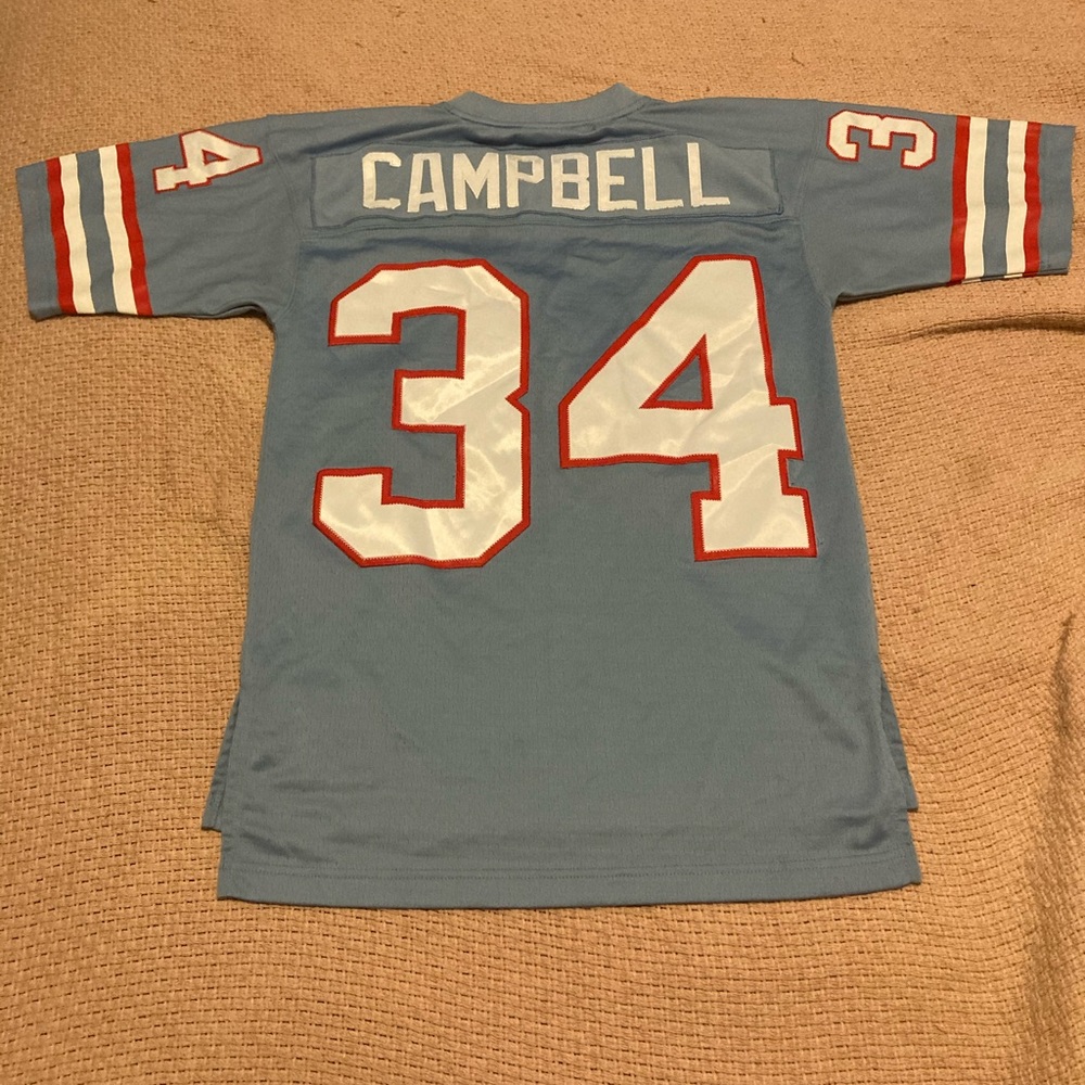 FOOTBALL , NFL JERSEY/ CAMPBELL #34